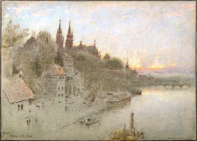 Basel door Albert Goodwin