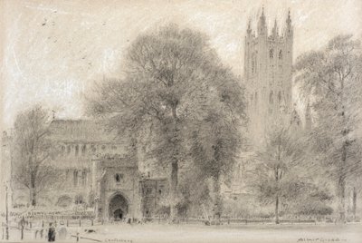 Canterbury door Albert Goodwin