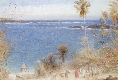 Ceylons eiland, 1905 door Albert Goodwin