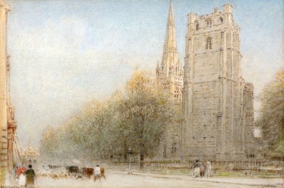 Kathedraal van Chichester door Albert Goodwin