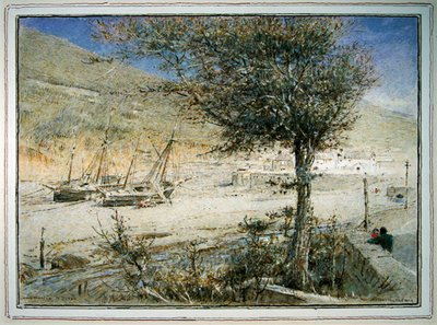 Combe Martin, Devon door Albert Goodwin