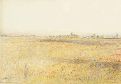 Korenvelden, Hooe. Bexhill aan Zee door Albert Goodwin