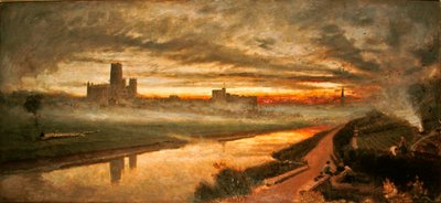 Durham door Albert Goodwin