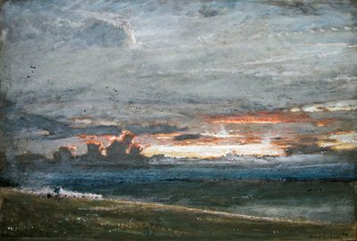 Naar huis voor de storm door Albert Goodwin