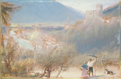 Lardeck, 1910 door Albert Goodwin