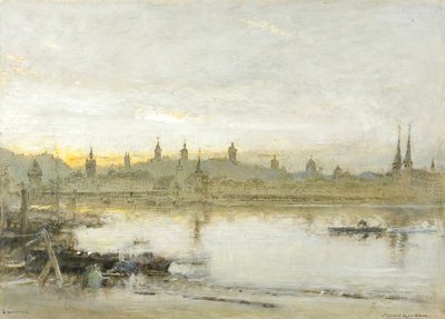 Luzern door Albert Goodwin