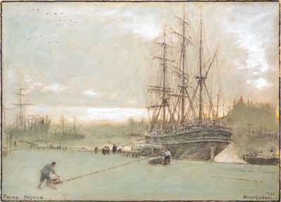 Palma, Mallorca door Albert Goodwin