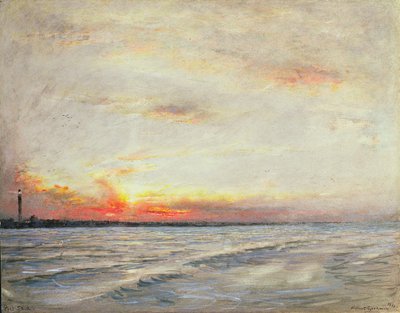 Port Said, Saida, Libanon door Albert Goodwin