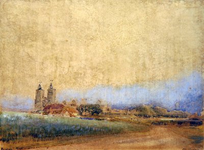 Reculver, Kent door Albert Goodwin