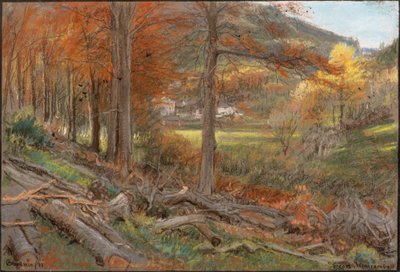 Schotten, Ilfracombe door Albert Goodwin