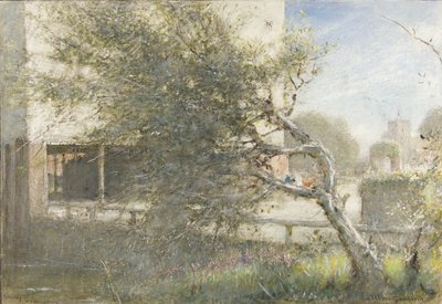 Sturry bij Canterbury door Albert Goodwin