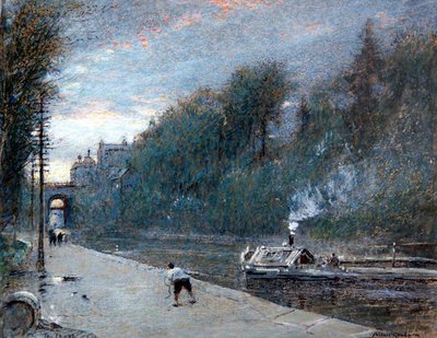 Het Kanaal, Chichester door Albert Goodwin