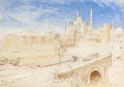 De Citadel, Caïro door Albert Goodwin