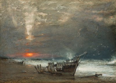 Het einde van de dag door Albert Goodwin