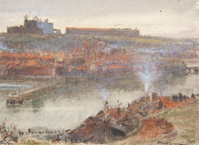 Whitby door Albert Goodwin