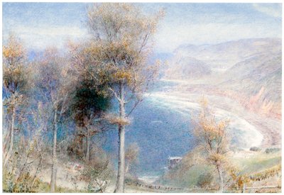 Woody Bay, Devon door Albert Goodwin