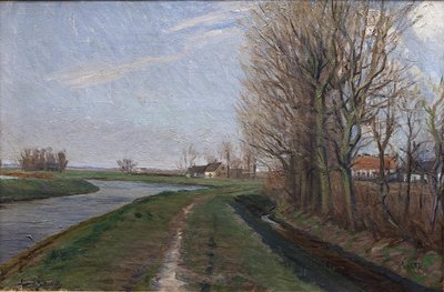 Middag in april door Albert Gottschalk