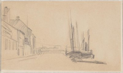 Haven van Helsingør door Albert Gottschalk