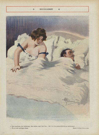 Illustratie voor Le Rire door Albert Guillaume