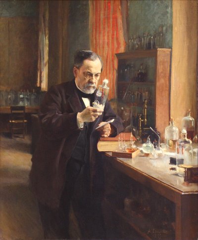 Louis Pasteur door Albert Gustaf Aristides Edelfelt