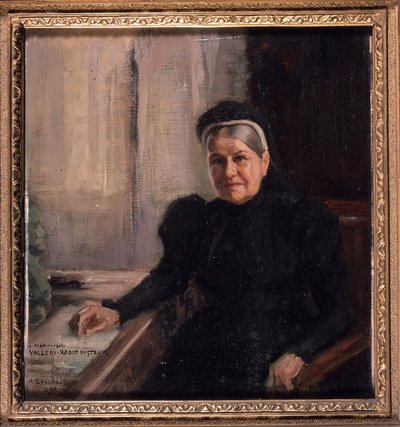 Madame Pasteur door Albert Gustaf Aristides Edelfelt