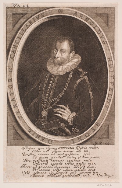 Arild Huitfeldt door Albert Haelwegh