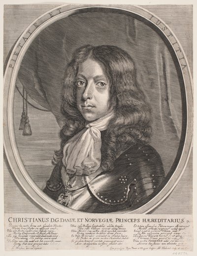 Christian V als kroonprins door Albert Haelwegh