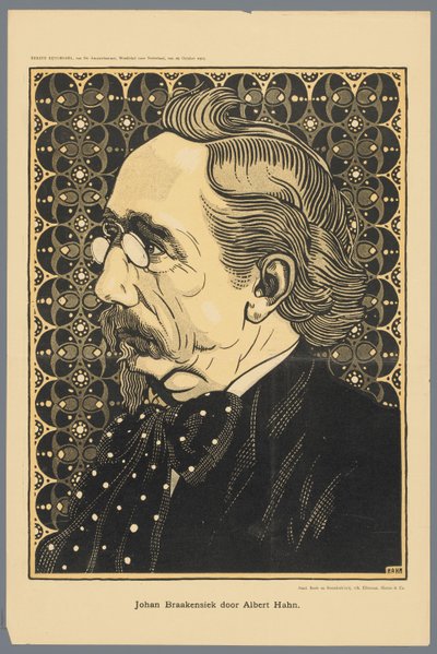 Johan Braakensiek door Albert Hahn door Albert Hahn (I)
