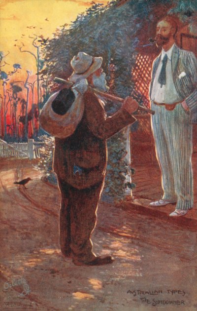 Australische types: De Zwerver door Albert Henry Fullwood