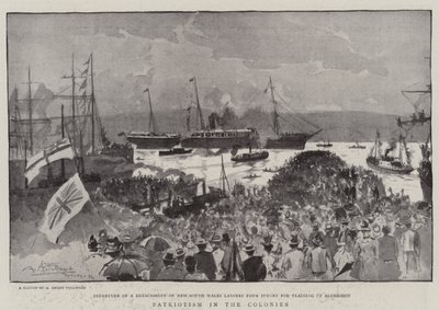 Patriottisme in de koloniën door Albert Henry Fullwood