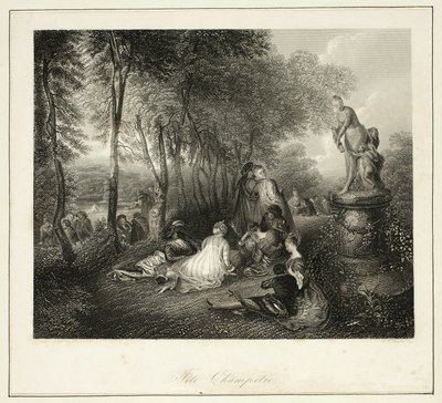 Fête Champêtre door Albert Henry Payne