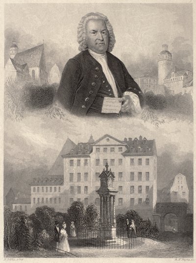 Portret van Johann Sebastian Bach, Bach