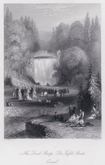 De Duivelsbrug, Kassel door Albert Henry Payne