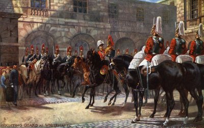 Wisseling van de Wacht bij Whitehall door Albert Henry and Payne Payne