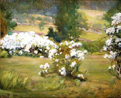Bloeiende Bloemen door Albert Herter