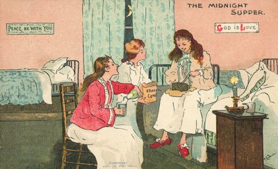 Het Middernacht Diner door Albert Jnr. Ludovici