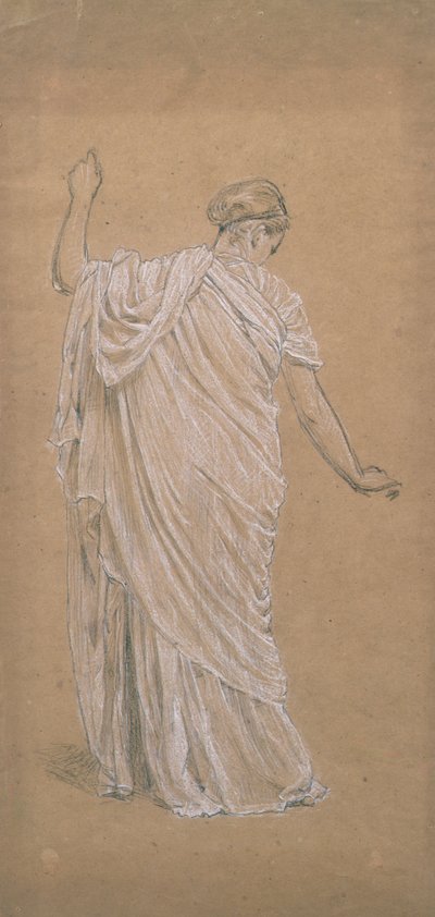 Studie voor een tuin door Albert Joseph Moore