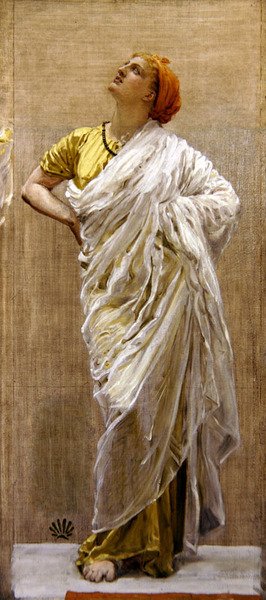 Studie voor Vogels, c.1878 door Albert Joseph Moore