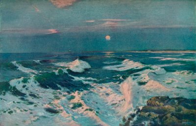 Tussen De Zonsondergang en de Maan door Albert Julius Olsson
