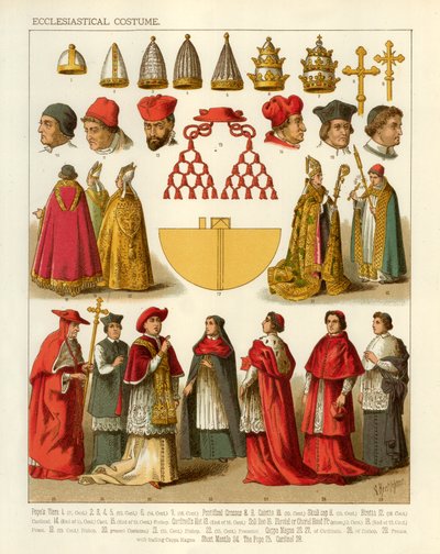 Kerkelijke kleding door Albert Kretschmer