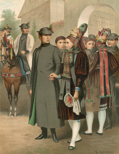 Duitse kleding, Altenburg door Albert Kretschmer