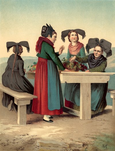 Duitse kleding, Baden, Stauffen u Mullheim door Albert Kretschmer