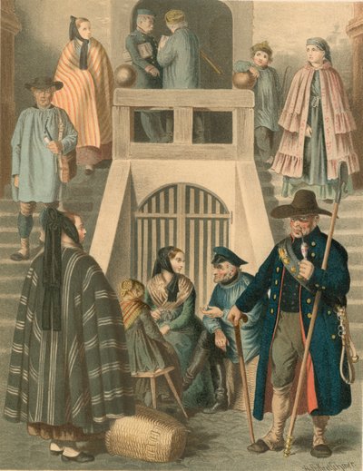 Duitse klederdracht, Harz door Albert Kretschmer