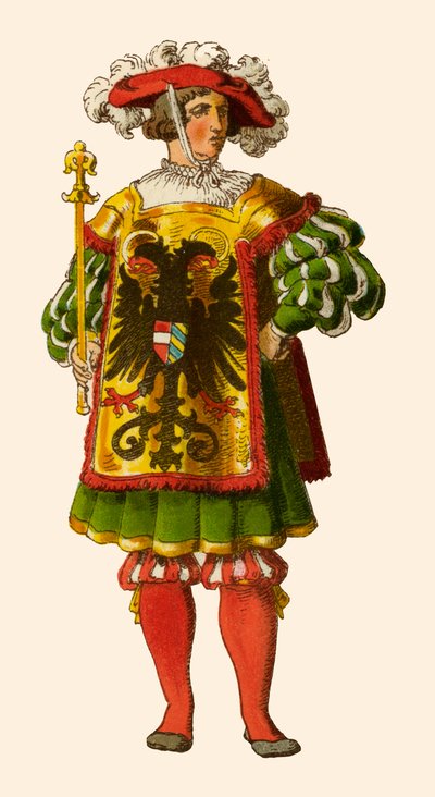 Keizerlijke heraut door Albert Kretschmer