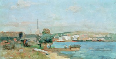 Zeegezicht door Albert Lebourg