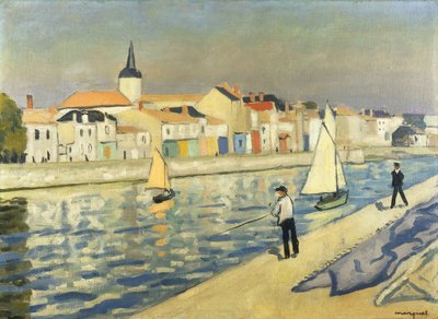 Vissers bij Chaume door Albert Marquet