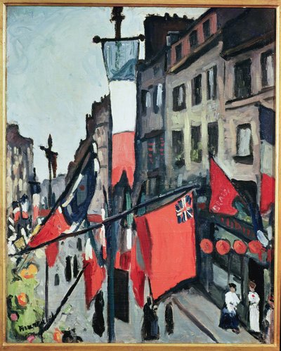 14 juli in Le Havre door Albert Marquet