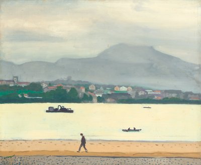 De weg, Hendaye door Albert Marquet