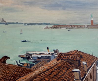 Daken in Venetië door Albert Marquet