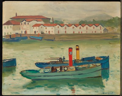 Saint-Jean-de-Luz, Vissersboot door Albert Marquet